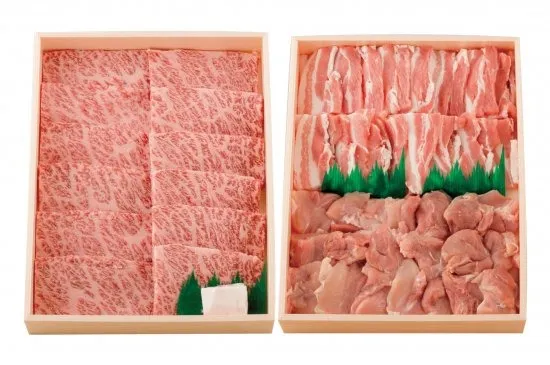 長崎和牛・豚・鶏焼肉セット(計1kg)